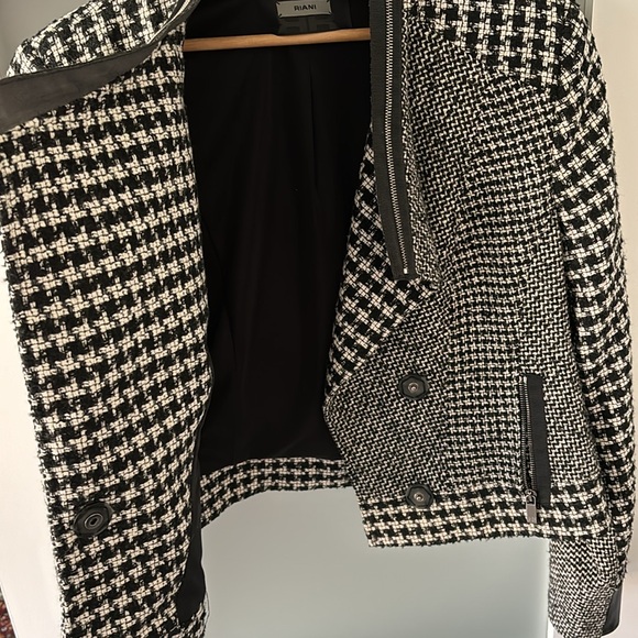 Riani wool blend cropped jacket size 10 - Picture 10 of 16